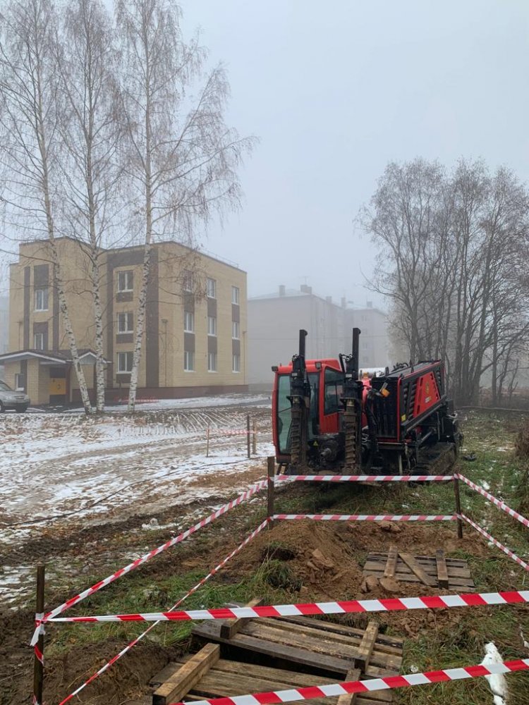 Прокладка трубопровода методом ГНБ